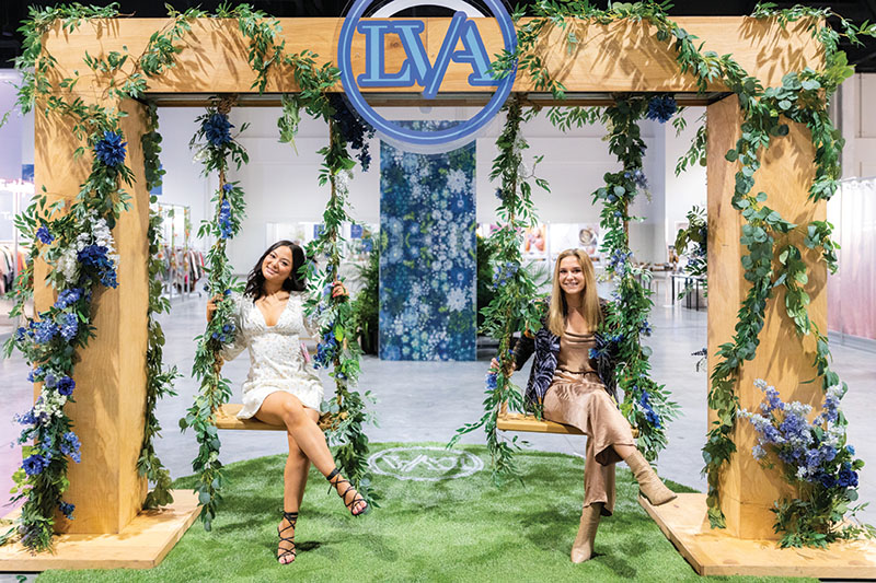 Women in swing at Las Vegas Apparel